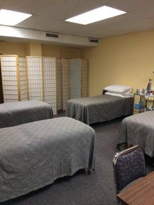 Community Acupuncture Room at Acupuncture For All Decatur