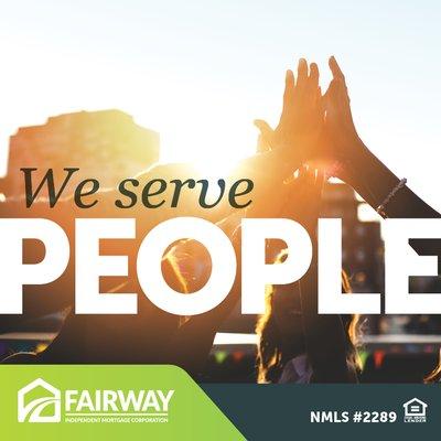 We SERVE PEOPLE!