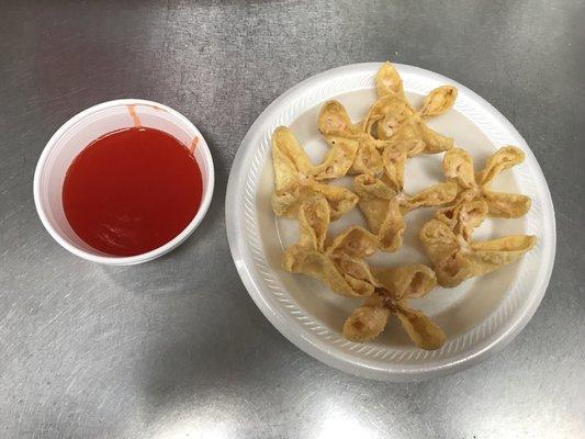 crab cheese wonton