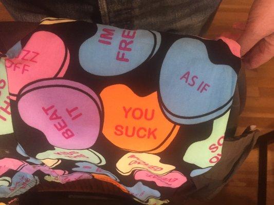 Valentine's Day leggings