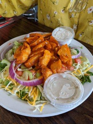 Buffalo chicken salad