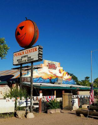 Pumpkin in the desert...