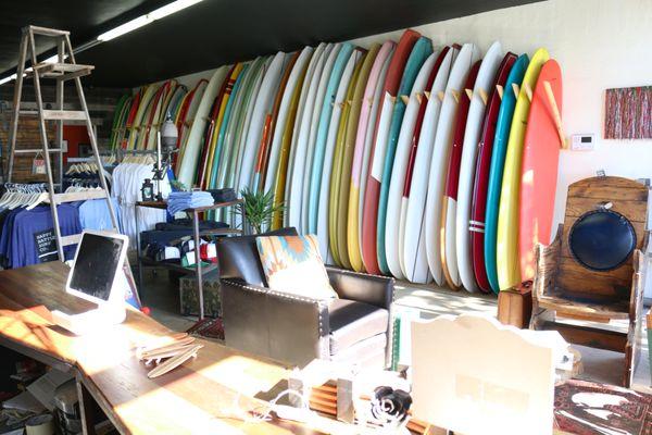 Hand shaped surfboards made in San Diego California