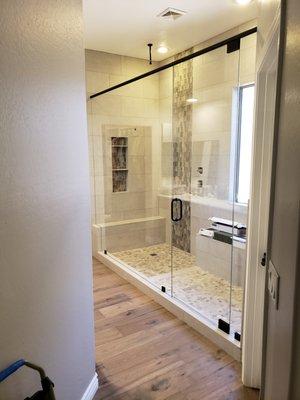 Traditional Door - Frameless Shower Doors