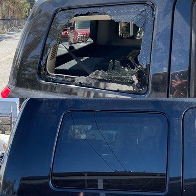 Quarter Glass window replacement for SUV