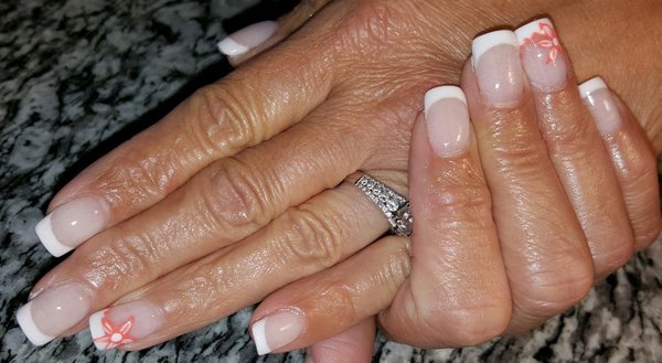 Nexgen Pink&White Nails