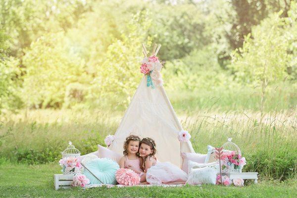 Summer teepee mini session