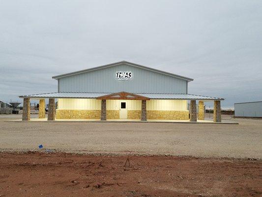 2 Miles South of Rebecca on 277 on the West side of the road.