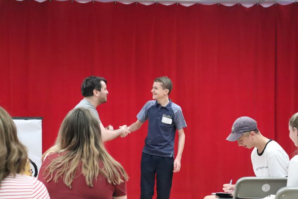 Beetlejuice and School of Rock star Alex Brightman works one on one with students!