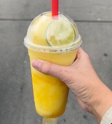 Mango lemonade (so sweet & fresh!)