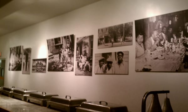 Pictures of historic SW in the downstairs cafeteria