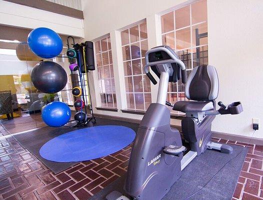 Private Fitness Center open 24/7!