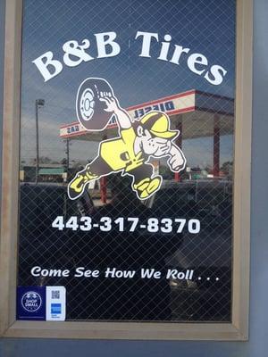 B & B tire is a locally family owned small business.