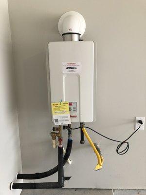 Gas Tankless Water Heater.