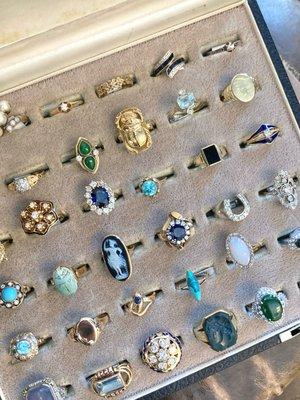 Antique and vintage rings