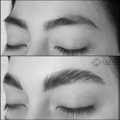 Brow Lamination by Leeza.