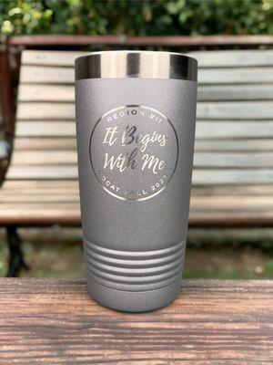 Custom promotional tumblers