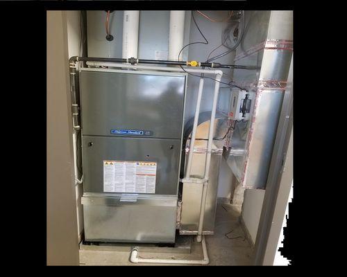 Heating and cooling installation