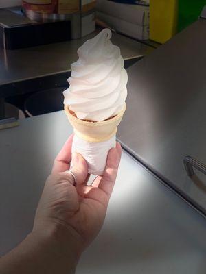 Vanilla cone