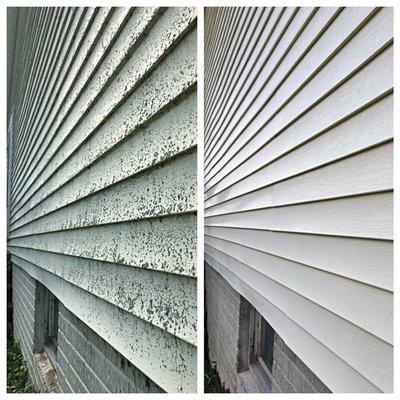 Soft Wash-Exterior House Cleaning