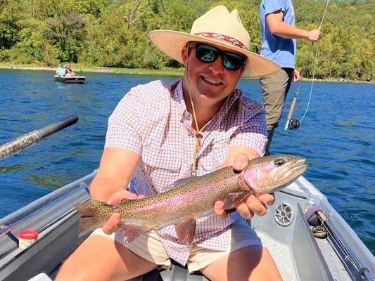 Trout in White River, Arkansas