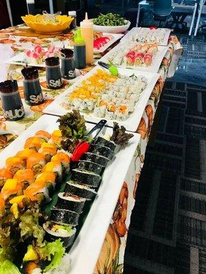 Company lunch party