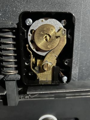 Safe lock repair.