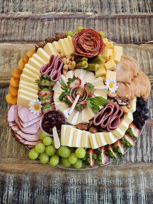 A 14" Charcuterie platter