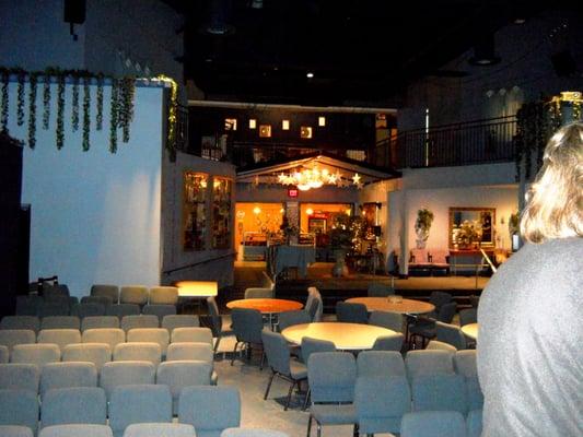 View from the stage toward the entrance to the theater.  ~by Jeanie F.