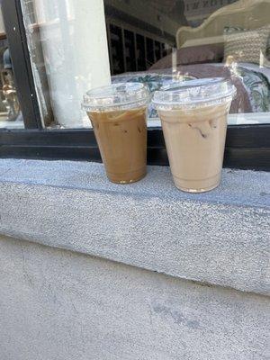 Iced chai latte