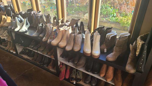 Lots of boots