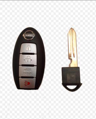 Nissan key program key and repair