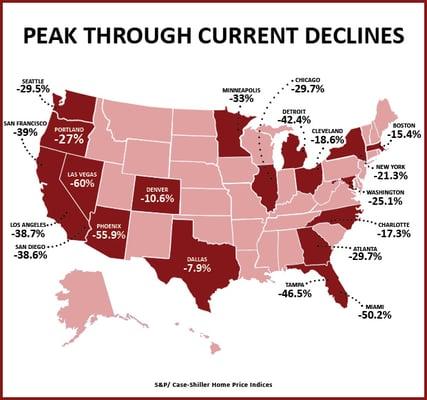 Georgia hit hard by the crash, a HARP Refinance is an option for many Atlanta homeowners.