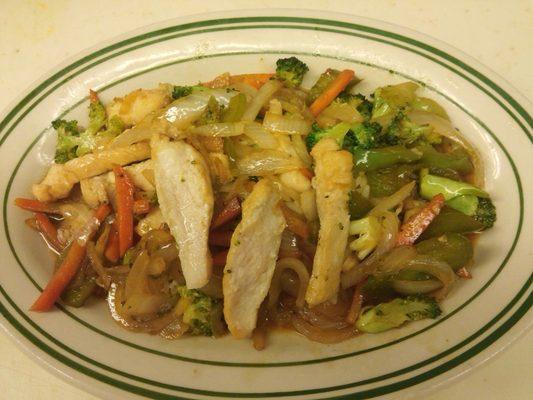 Chicken stir fry