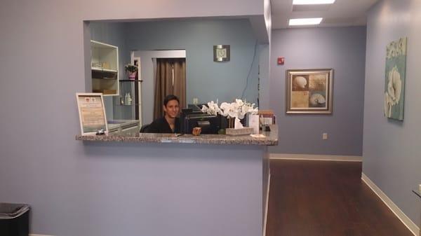 Friendly front desk staff