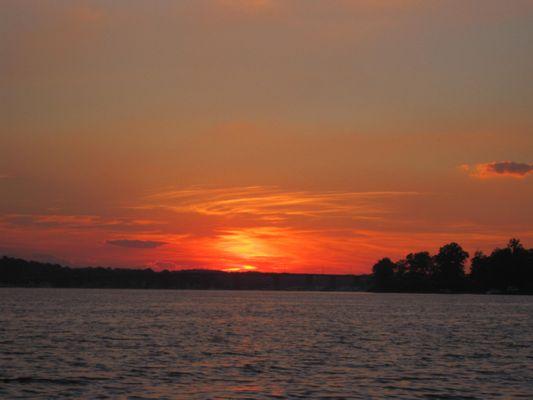 Sunsets such as this one are not guaranteed...but we see them often--and for no additional fee.