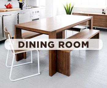 Thousands of in-stock and customizable dining room tables+chairs.