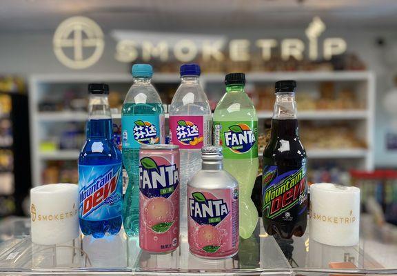 Exotic International Sodas