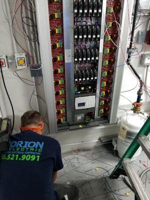 New Lutron Dimming Control Panel Installation for a luxury Brickell high-rise.