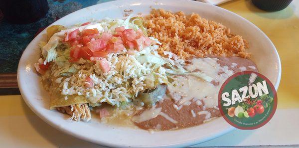 Green Enchiladas