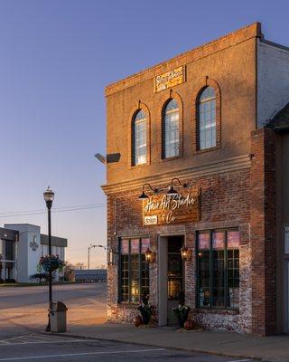 Front of building