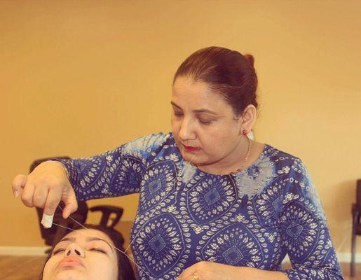 At Priya Eyebrow Threading, you can rely on highly skilled and dedicated specialist.