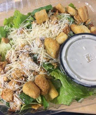 Chicken Caesar salad