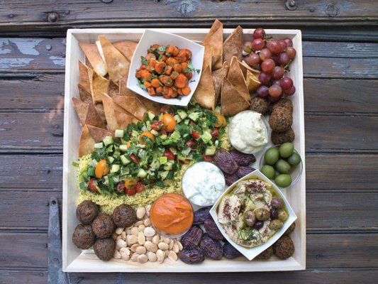 Mezze Platter from Palmer's Gourmet-To-Go menu (voted the BEST in Fairfield County!)