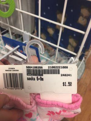 Price on previous socks