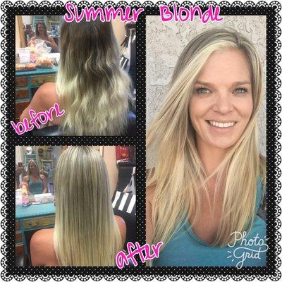 Time for some summer blonde! Give me a call today for an appointment.