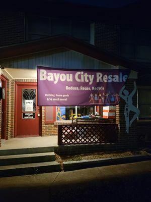 The Repeat Blonde is located Inside Bayou city resale.