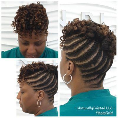 Natural hair styling