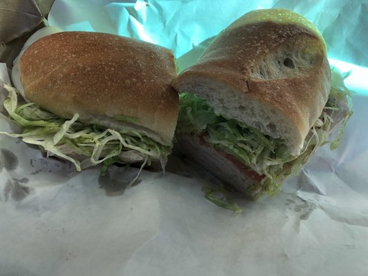 #14B. Turkey/Cheese Cold Sub