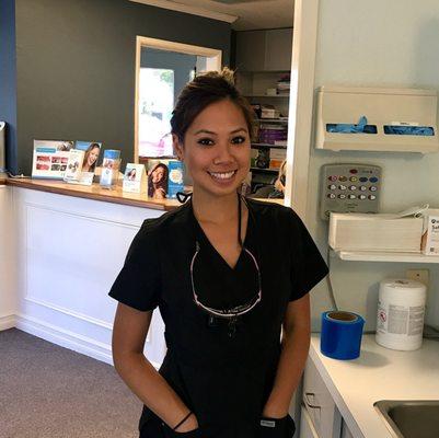 Our gentle hygienist Tina will get your teeth so fresh and so clean!